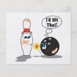 id hit that bowling ball thinks to pin bowling hum custom flyer
