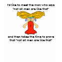 I'd like to meet the man t-shirts by lissame73 I'd like to meet the man t-shirts