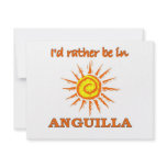 I'd Rathe Be in Anguilla Invitations