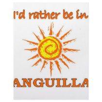 I'd Rathe Be in Anguilla Letterhead Template