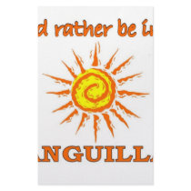 I'd Rathe Be in Anguilla Stationery Paper