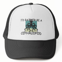 I'd Rather Be A Cephalopod hats by AnimalShirts I'd Rather Be A Cephalopod hats
