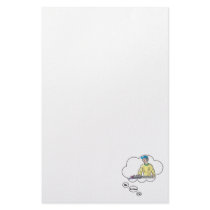 i'd rather be a DeeJay 7 Stationery Design