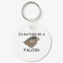 I'd Rather Be A Falcon keychains