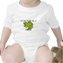 I'd Rather Be A Frog T Shirt