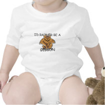 I'd Rather Be A Gibbon t-shirts