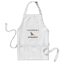 I'd Rather Be A Kangaroo aprons