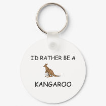 I'd Rather Be A Kangaroo keychains