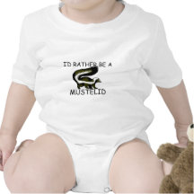 I'd Rather Be A Mustelid T-shirts