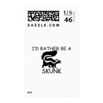 I'd Rather Be A Skunk postage