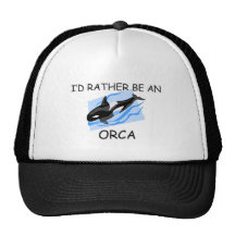 I'd Rather Be An Orca Hat