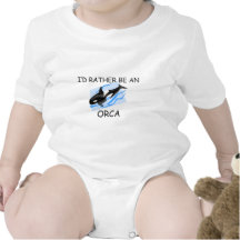 I'd Rather Be An Orca T-shirts