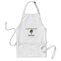 I'd Rather Be An Oriole aprons by AnimalShirts I'd Rather Be An Oriole aprons