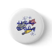 I'd Rather Be Baking buttons by freespiritdesigns I'd Rather Be Baking buttons