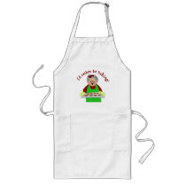 I'd Rather Be Baking - Mrs. Claus aprons