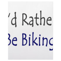 I'd Rather Be Biking Custom Letterhead