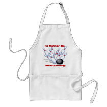 I'd Rather Be Bowling Aprons