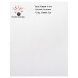 I'd rather be bowling letterhead template