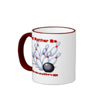 I'd Rather Be Bowling Coffee Mug