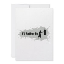 I'd Rather Be Boxing Invitation