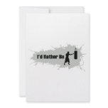 I'd Rather Be Boxing invitations