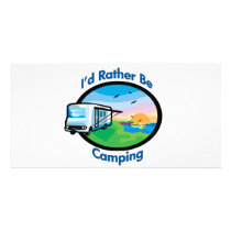 I'd rather be camping photo cards by thecamperslife I'd rather be camping photo cards