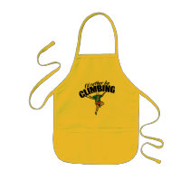 I'd Rather Be Climbing aprons by GreenNeighbor I'd Rather Be Climbing aprons