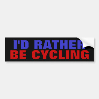 cycling bumper stickers