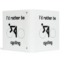 I'd rather be cycling vinyl binders