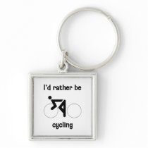 I'd rather be cycling keychains