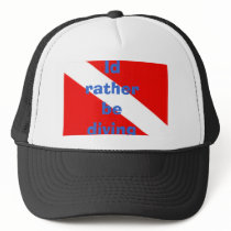 Id rather be diving hats by barrett_lovell Id rather be diving hats