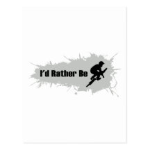 I'd Rather Be Doing BMX Post Cards