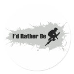 I'd Rather Be Doing BMX Sticker
