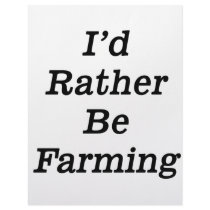 I'd rather be farming letterhead by Farm_ville I'd rather be farming letterhead