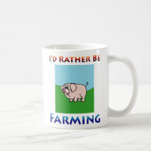 i'd rather be farming Mug