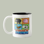 I'd rather be farming! (virtual farmer) coffee mug