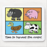 I'd Rather be Farming! (Virtual Farming) Mouse Pads