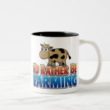 I'd Rather be Farming! (virtual farming) Mug