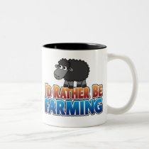 I'd Rather be Farming! (Virtual Farming) mugs