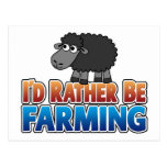I'd Rather be Farming! (Virtual Farming) Postcard