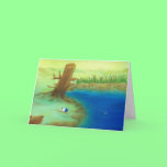 "I'd rather be fishin'..." Greeting Card cards