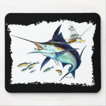 I'd rather be fishing! mouse pad