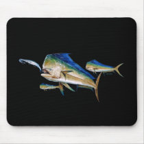 I'd rather be fishing! mousepads
