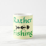 I'd Rather Be Fishing mug mugs