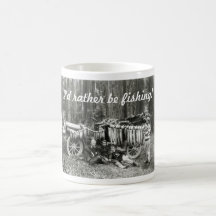 I'd Rather Be Fishing! Mugs