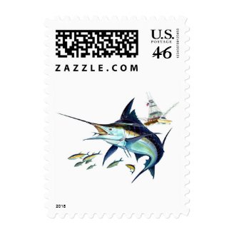 I'd rather be fishing! postage