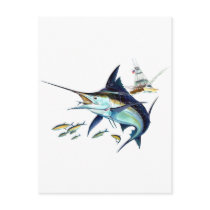 I'd rather be fishing! postcard