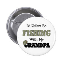 I'd Rather Be Fishing  with Grandpa Pin