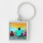 I'D RATHER BE FISHING WITH YOU KEYCHAINS