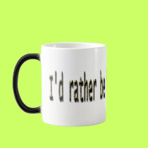 I'd rather be fostering kitties mug mugs